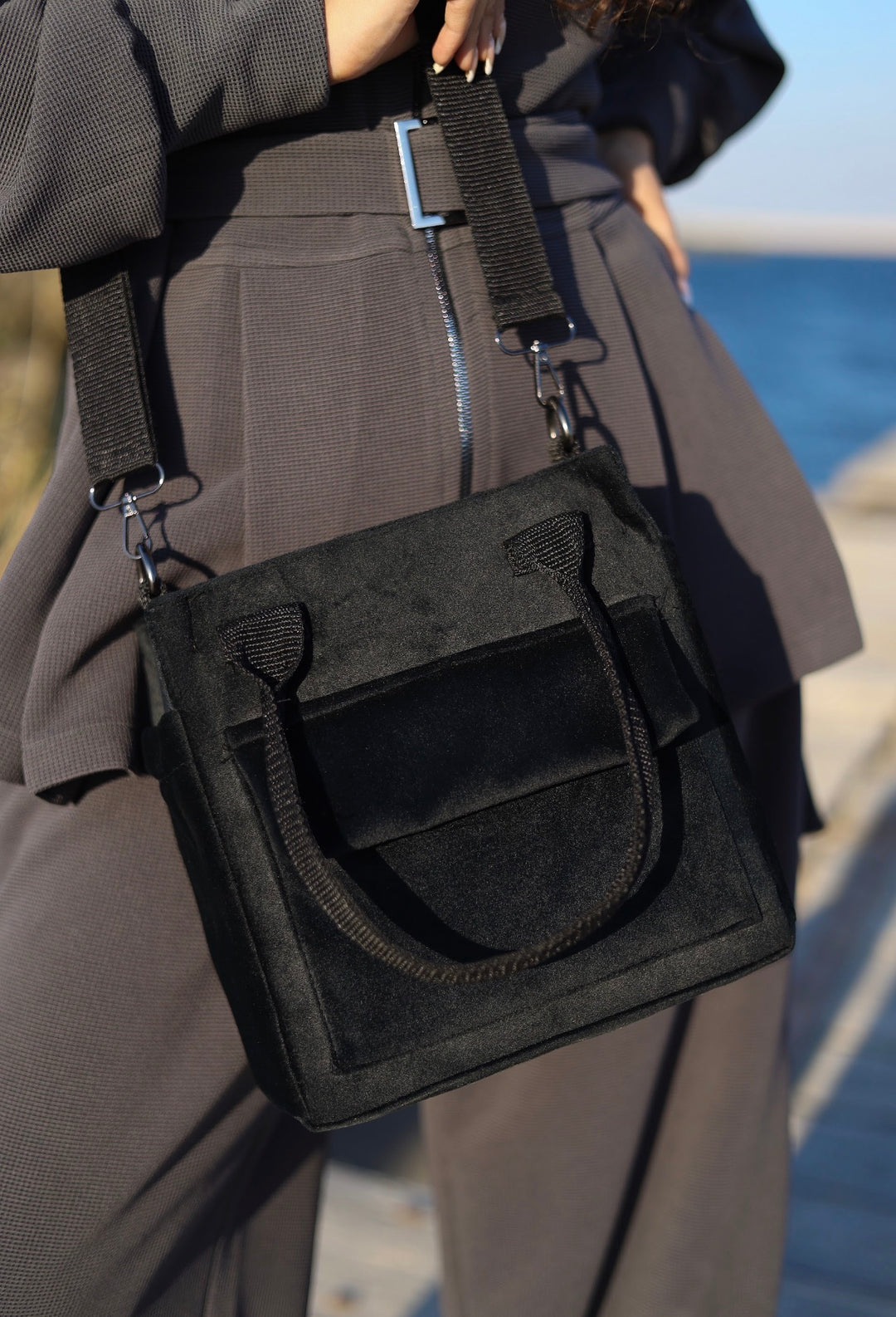 The Minimalist Black Tote