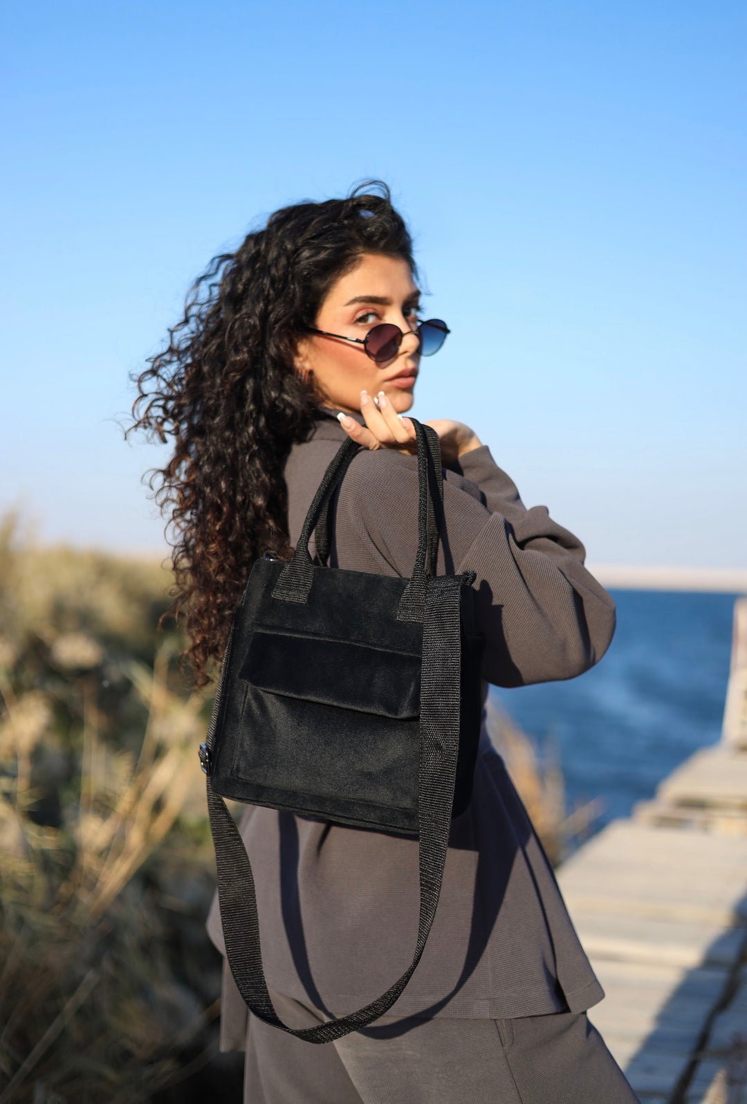 The Minimalist Black Tote