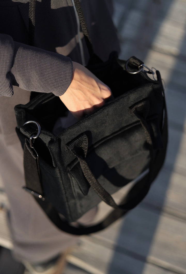 The Minimalist Black Tote