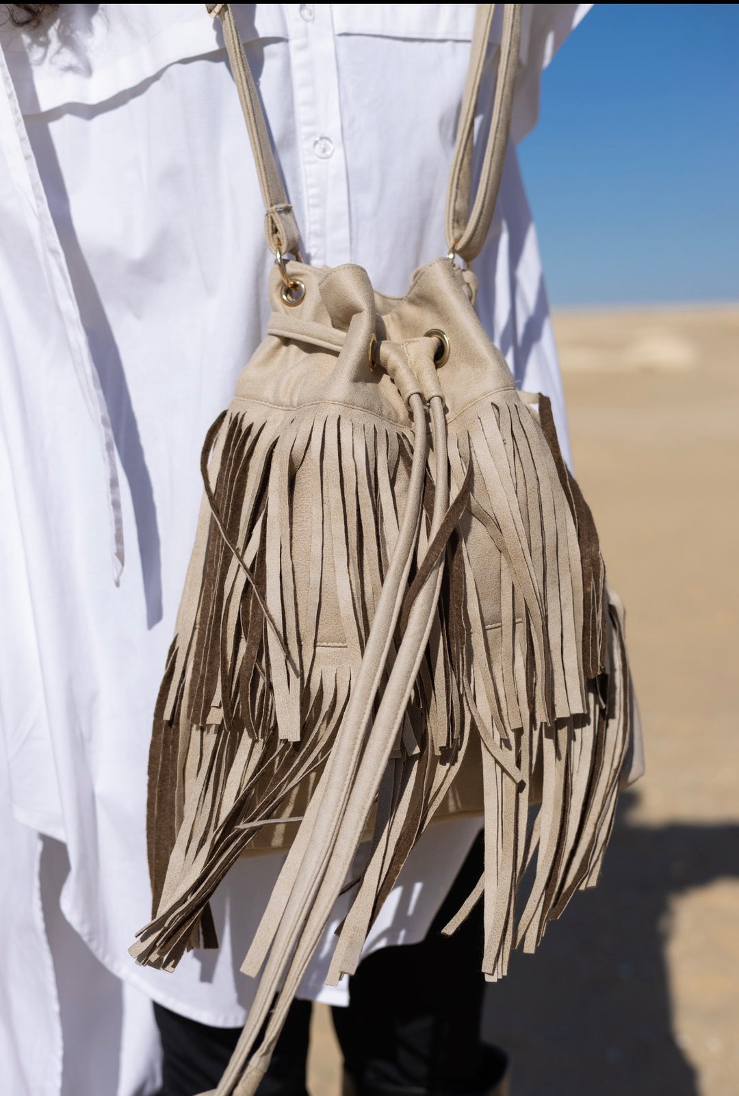 Fringe boho bag