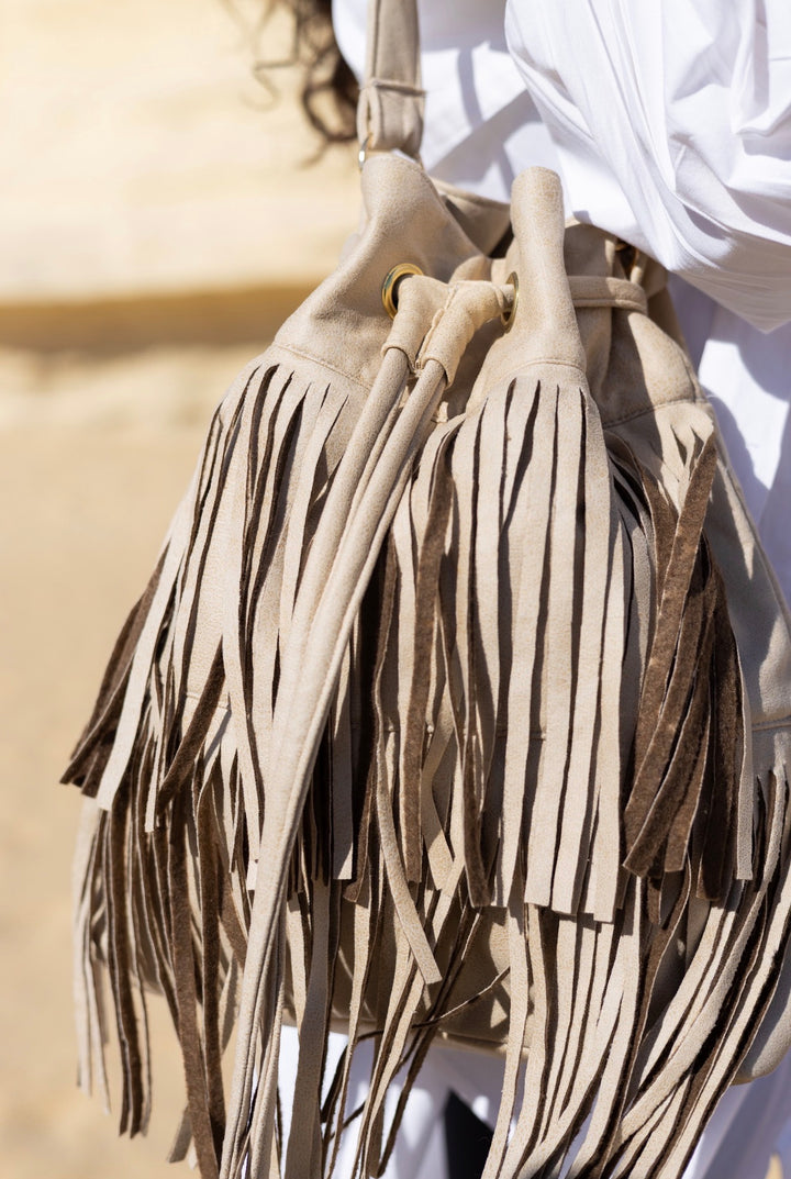 Fringe boho bag