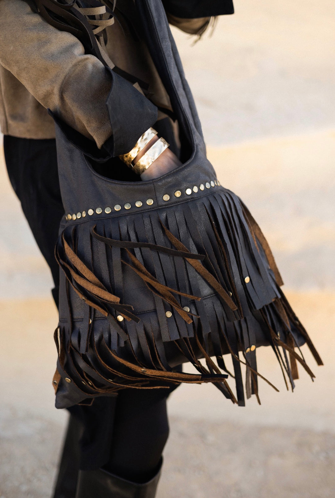 Dune Fringe Bag
