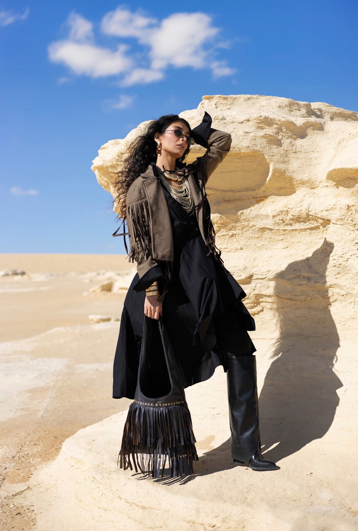 Dune Fringe Bag