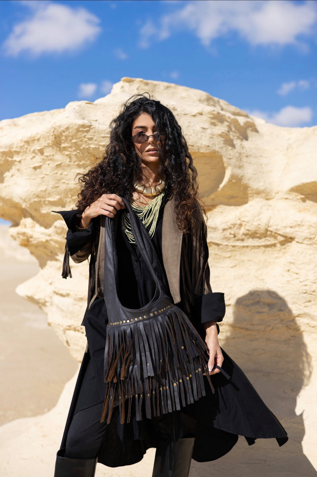 Dune Fringe Bag